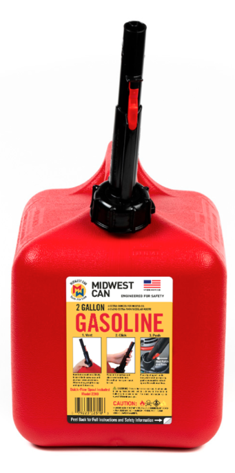 Gasoline Container 2 Gallon