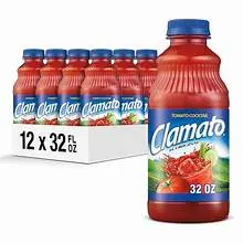 Clamato Juice Reg 32 fl.oz 12/cs